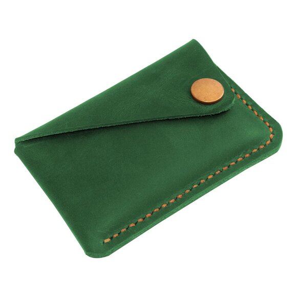 Leather Card Holder, Credit Card Wallet, Front Pocket Wallet, Slim Wallet, Cardh - Picture 3 of 5